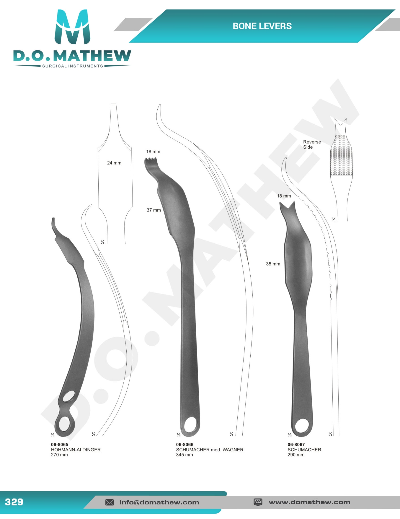 Amputation, Elevators, Saws, Raspatories, Bone Livers, Bone Files & Curettes